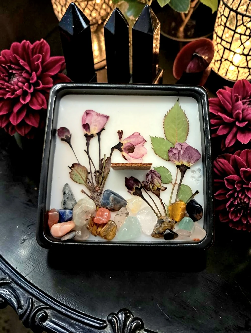 Hand Crafted , Wicked Worthy Wax, Beauty Shock 3 oz candle - Picture 1 of 3